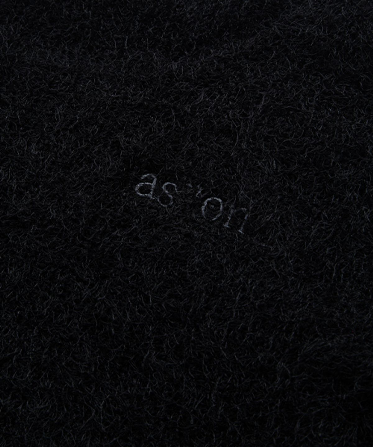 애즈온(ASON) MERRY KNIT / BLACK
