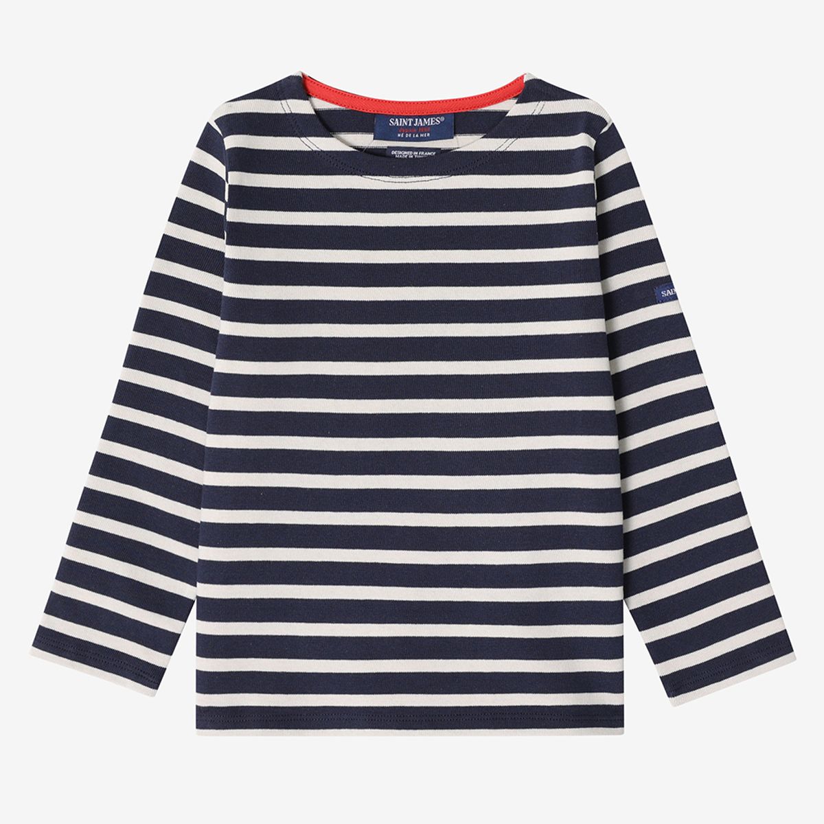 세인트제임스 키즈(SAINT JAMES KIDS) [4-12세] KIDS Vaujany E - Marine/Ecru (Tulipe) ASJT2G94476-M08
