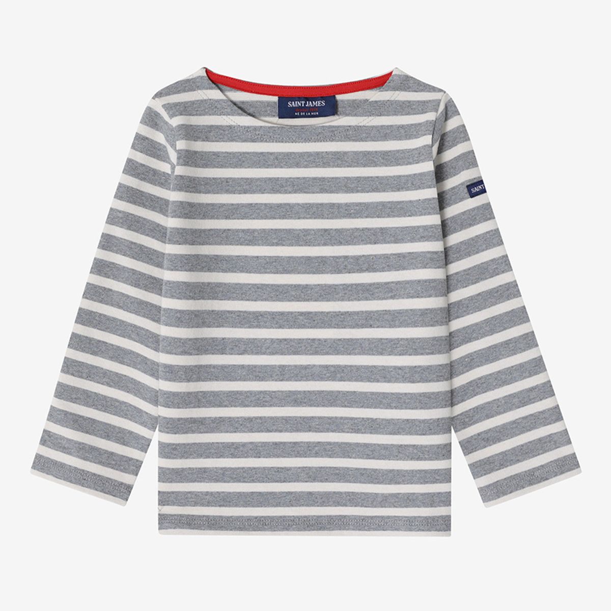 세인트제임스 키즈(SAINT JAMES KIDS) [4-12세] KIDS Vaujany E - Gris/Ecru (Tulipe) ASJT2G94476-24J