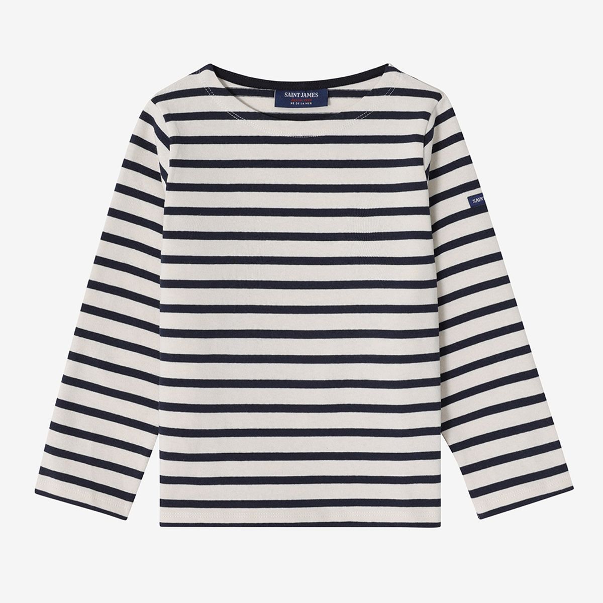 세인트제임스 키즈(SAINT JAMES KIDS) [4-12세] KIDS Vaujany E - Ecru/Marine (Rose Fluo) ASJT2G94476-0XI