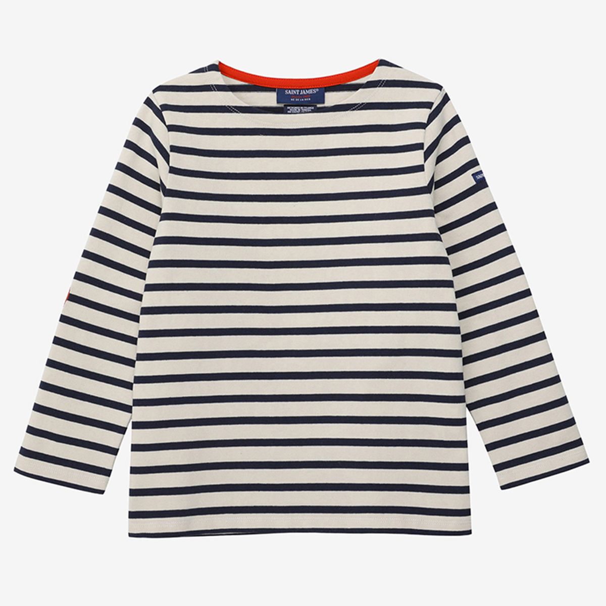 세인트제임스 키즈(SAINT JAMES KIDS) [4-12세] KIDS Vaujany E - Ecru/Marine (Tulipe) ASJT2514476-0Z2