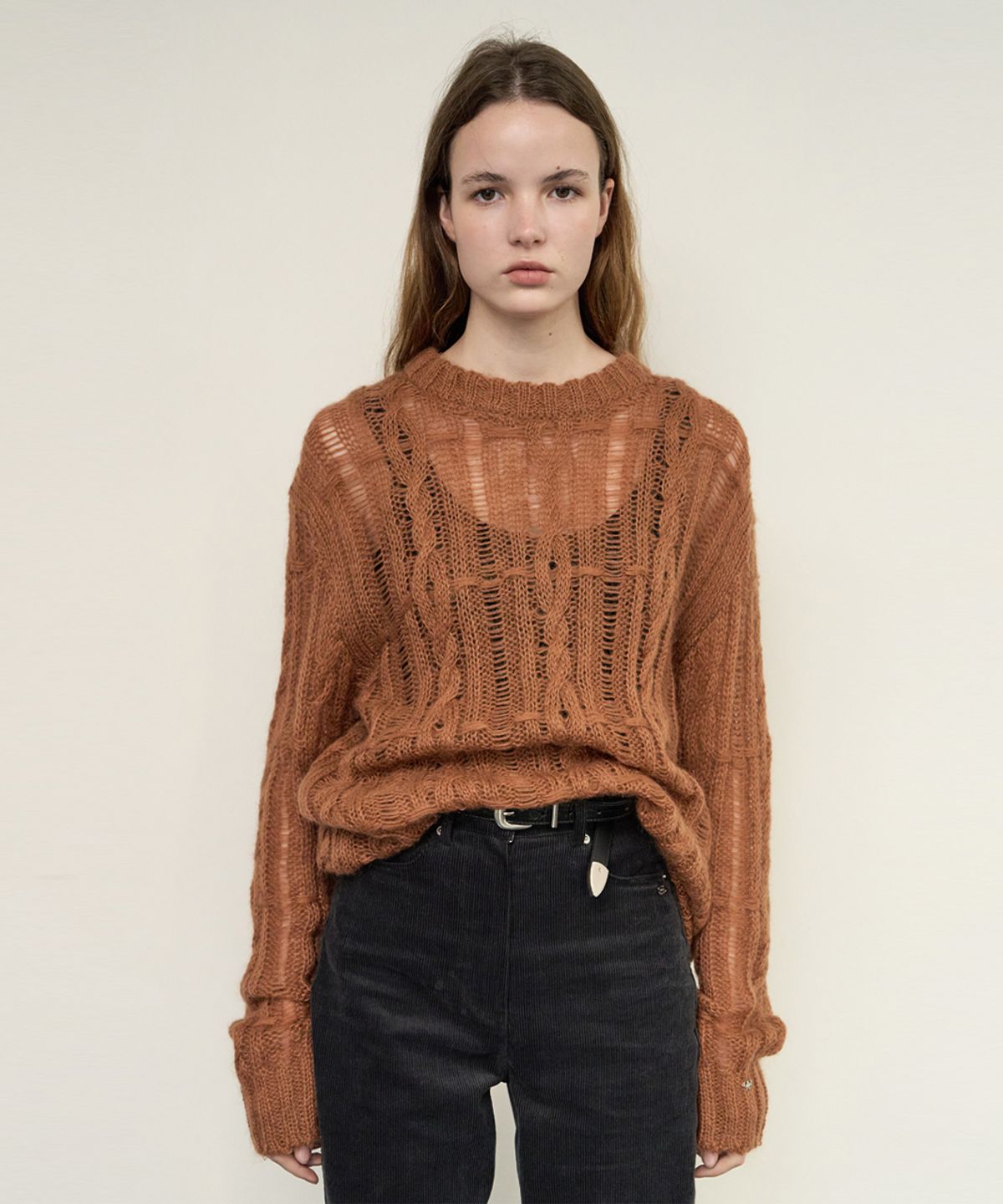 위메농(OUI MAIS NON) Danish wool knit