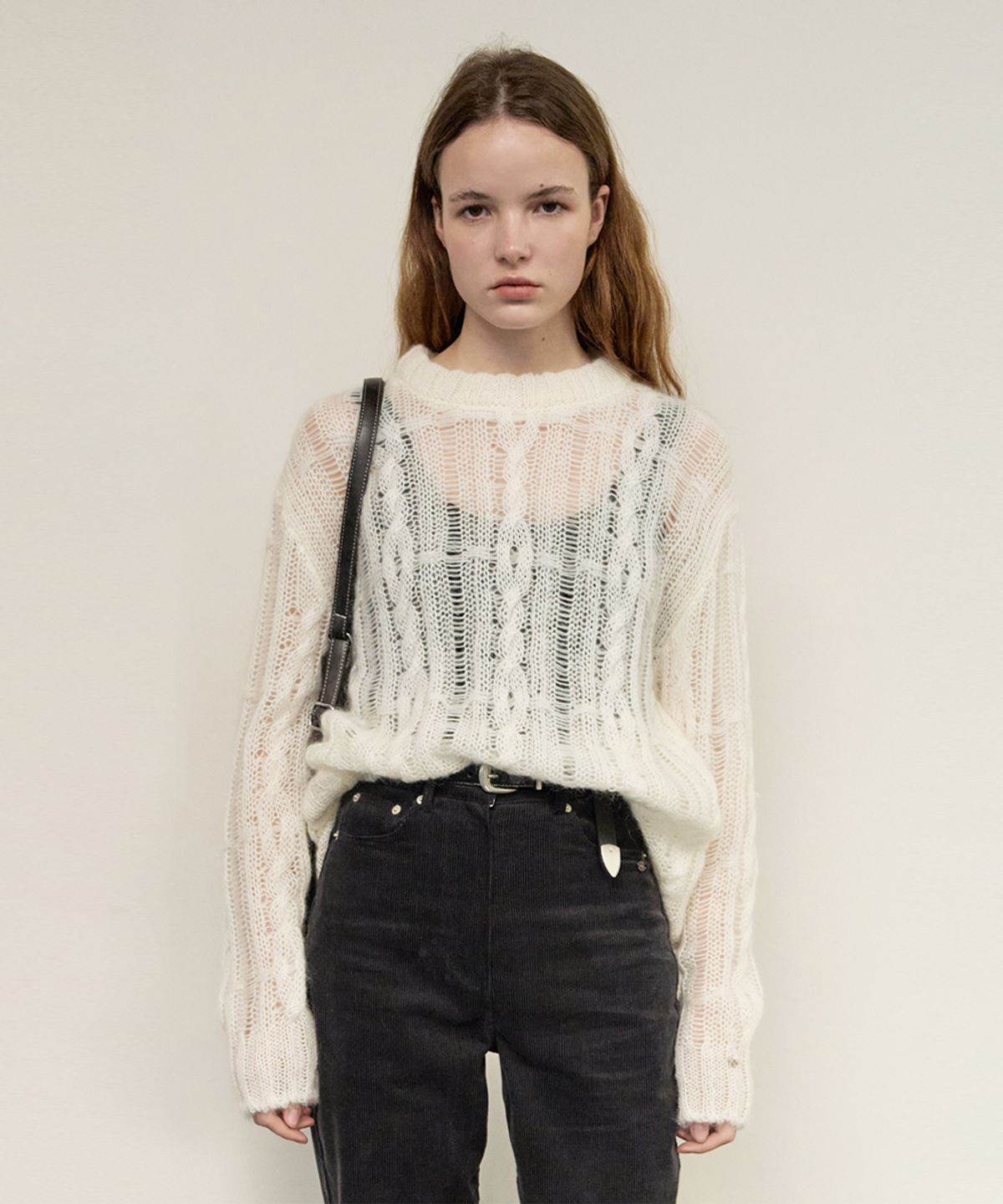 위메농(OUI MAIS NON) Danish wool knit
