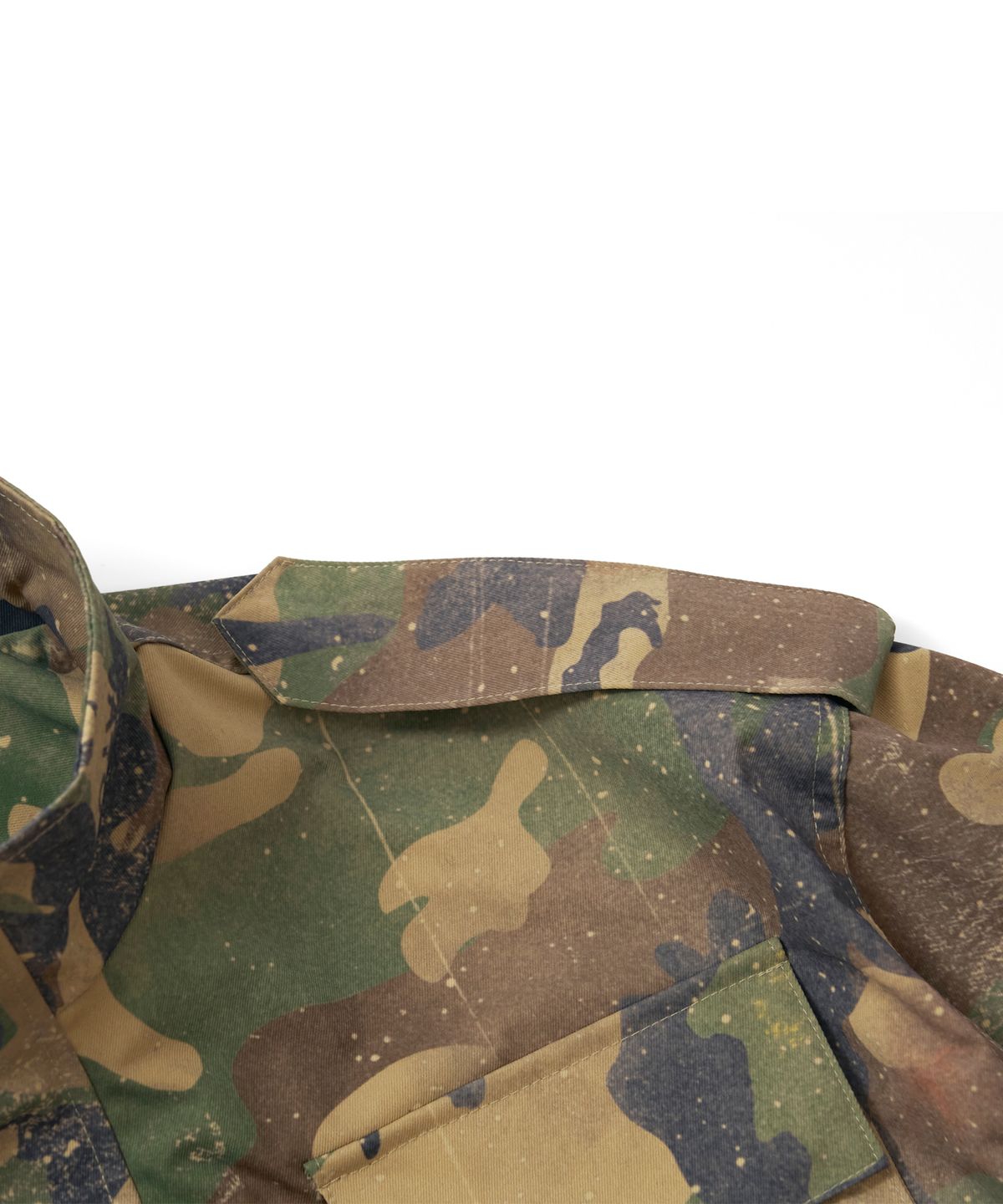 스티그마(STIGMA) S56 OVERSIZED CROP MILITARY JACKET CAMO