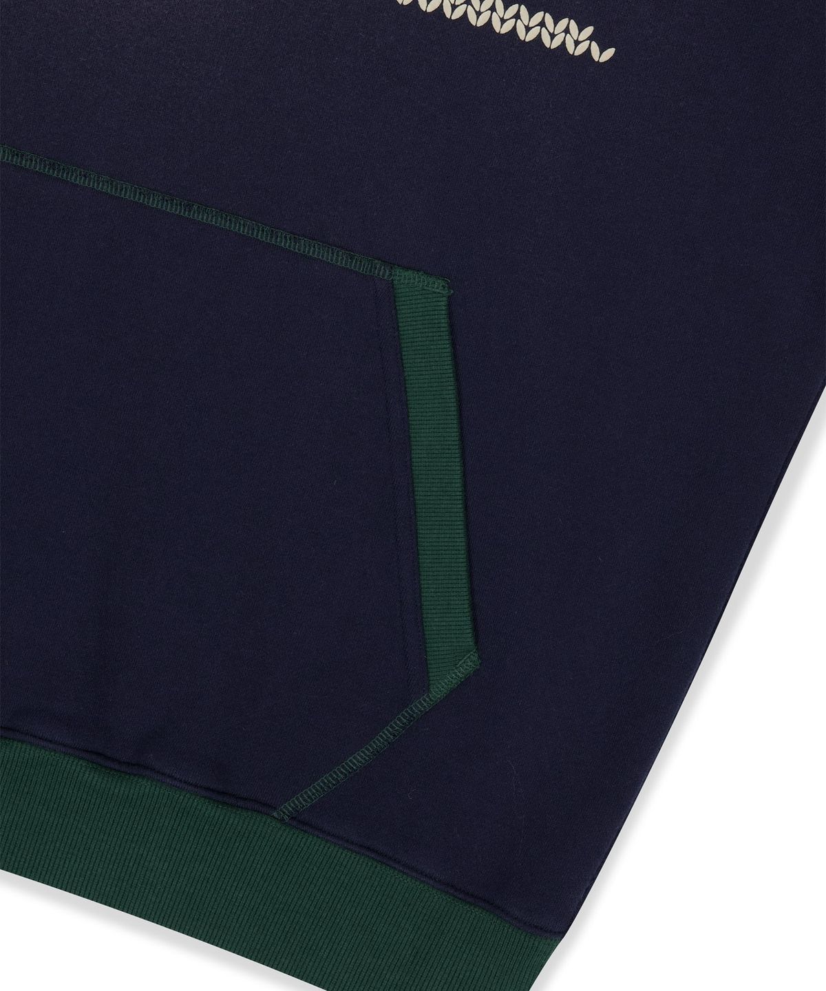 썬러브투어(SUNLOVETOUR) [HOME ALONe] Knit Effect Daybreak Hoodie Navy