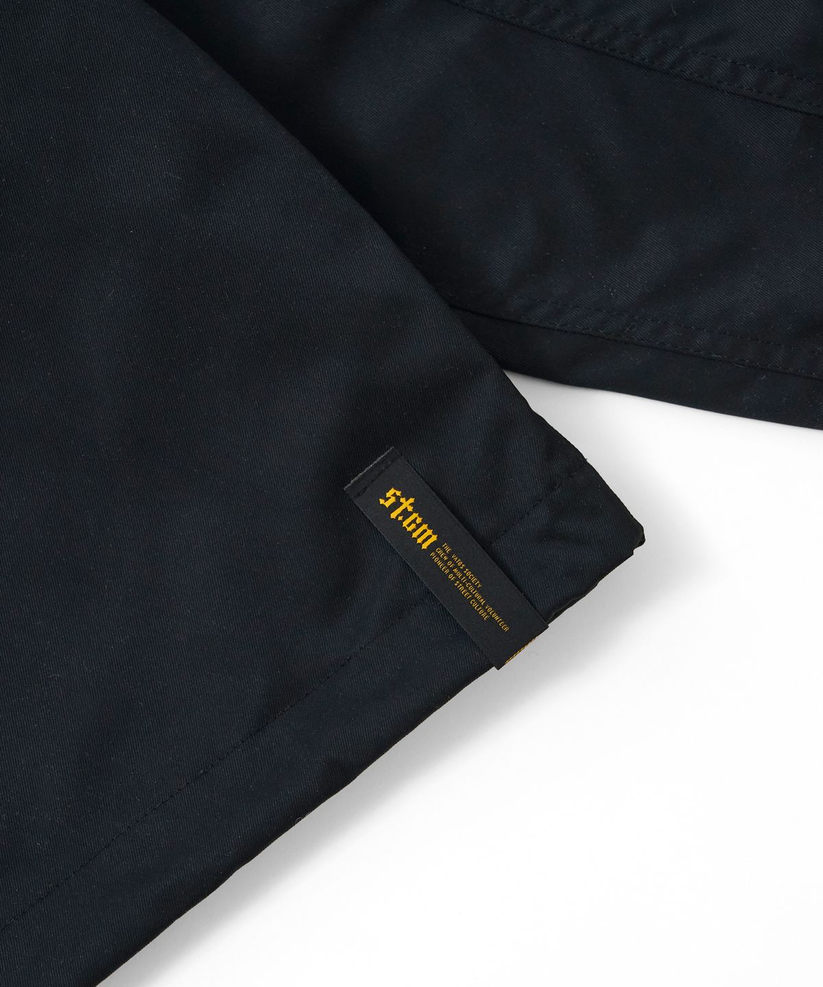 스티그마(STIGMA) S56 OVERSIZED CROP MILITARY JACKET BLACK