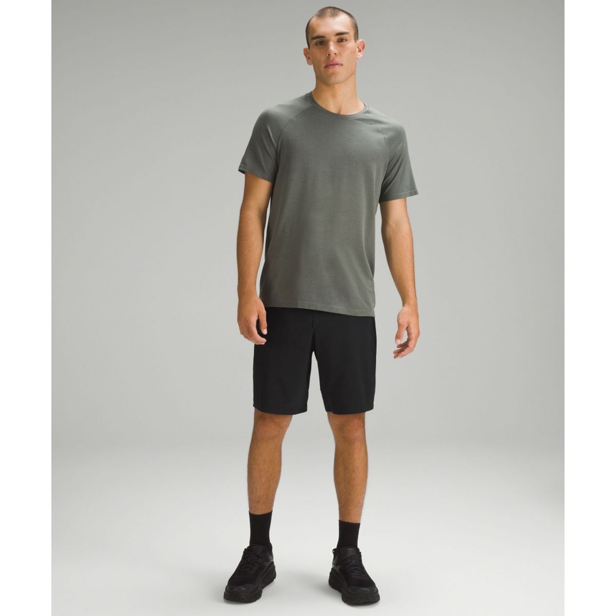 룰루레몬(LULULEMON) 페이스 브레이커 라이너리스 쇼츠 9inch  BLK