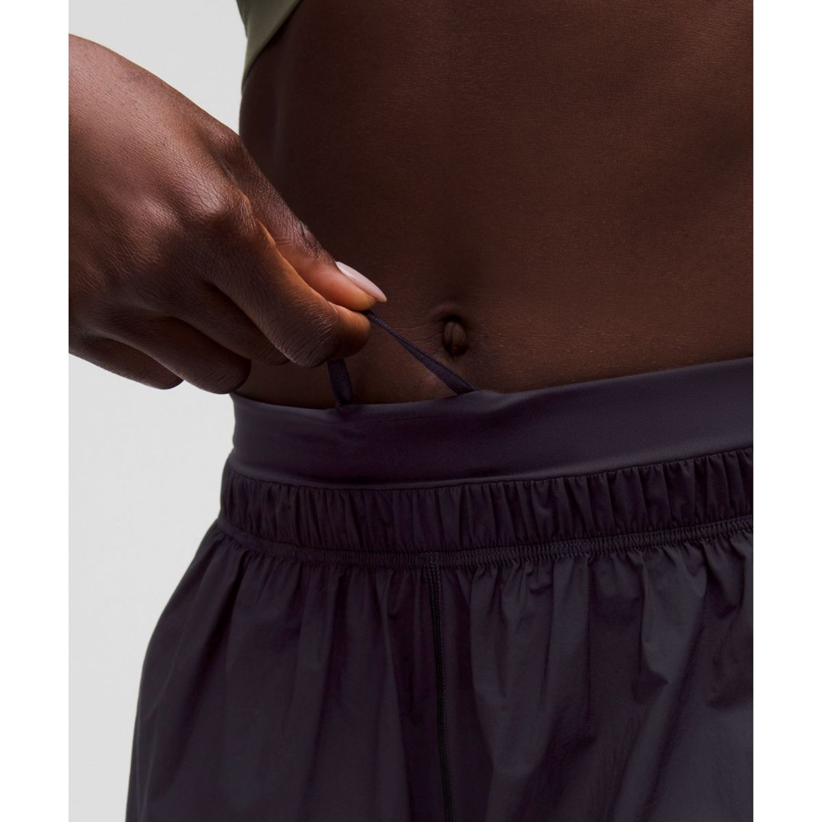 룰루레몬(LULULEMON) 트랜스루센트 투인원 하이라이즈 쇼츠 3inch  NIGH
