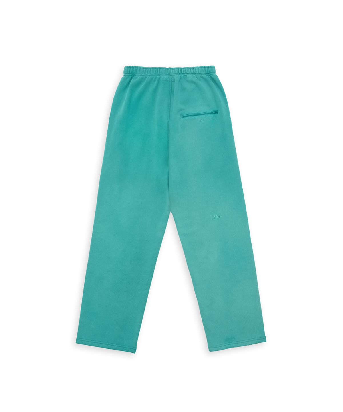 투위드(TUEWID) tuewid classic embroidery set up pants in turquoise