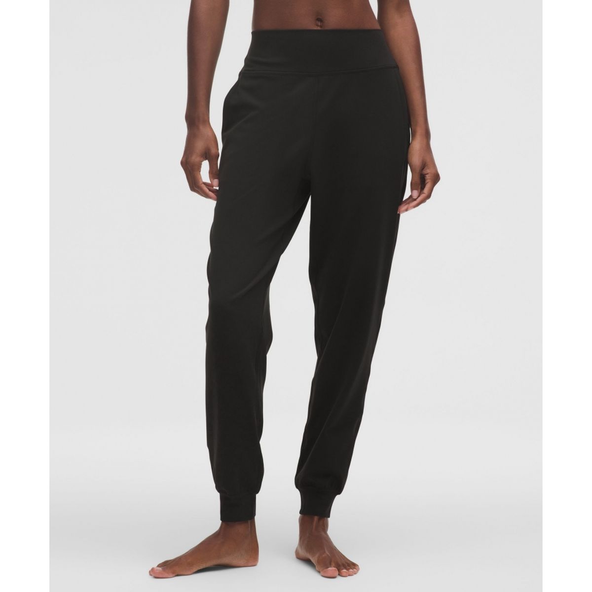 룰루레몬(LULULEMON) Align™ 하이라이즈 조거 레귤러 *업데이트 핏  BLK