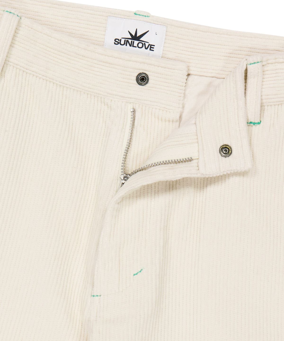 썬러브투어(SUNLOVETOUR) Cord Right Chino Ivory