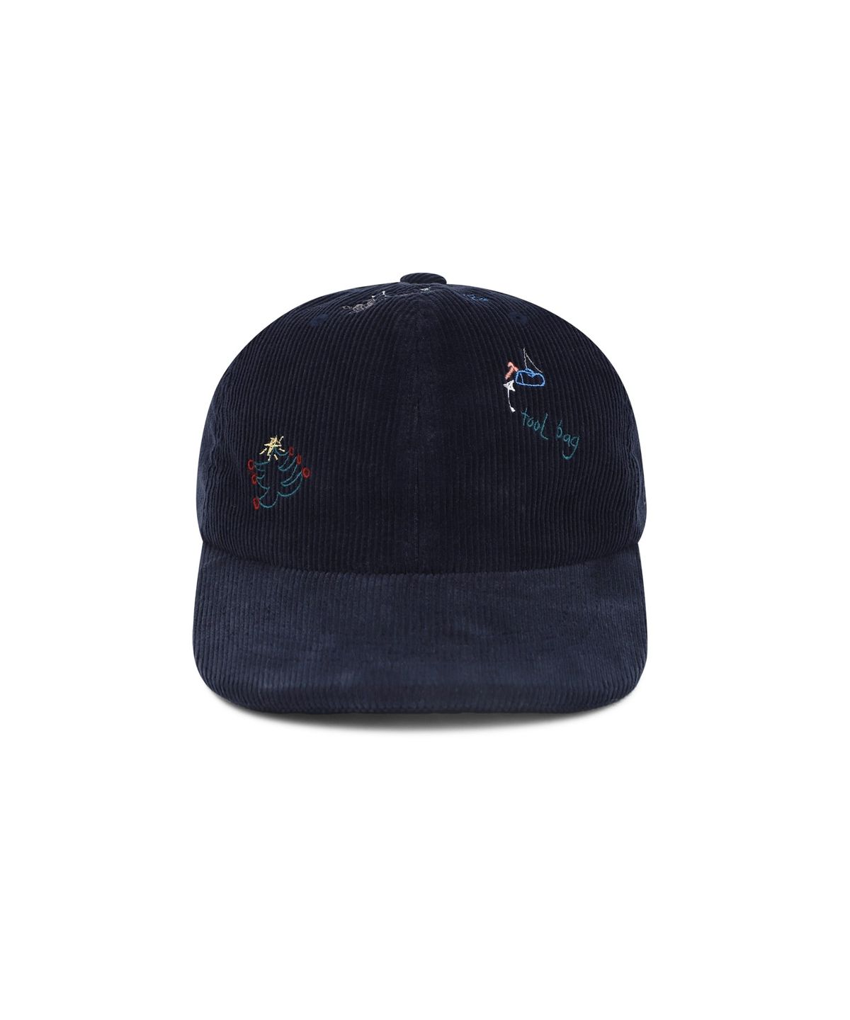 썬러브투어(SUNLOVETOUR) [HOME ALONe] Cord Cap Navy