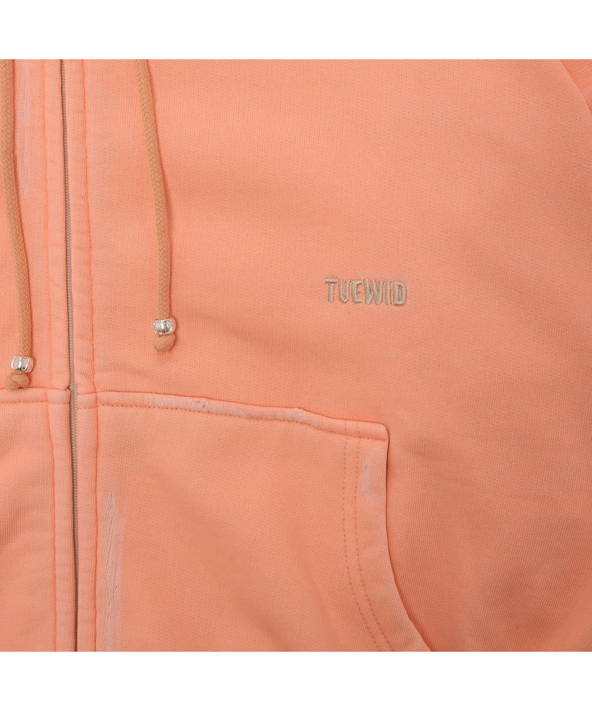 투위드(TUEWID) Tuewid classic embroidery set up zip-up in soda