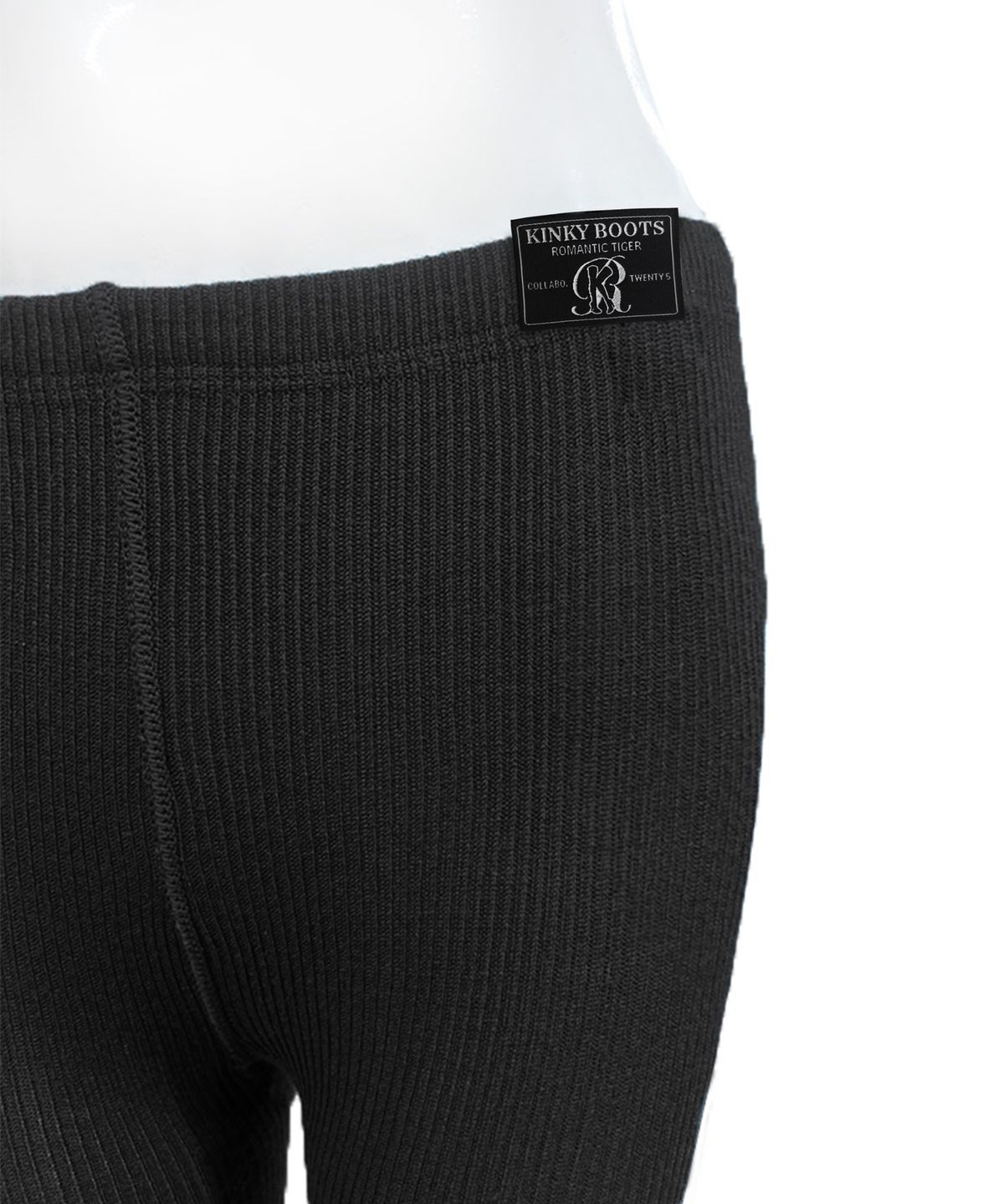 로맨틱타이거(ROMANTIC TIGER) Kinky romantic wool stockings (Black)