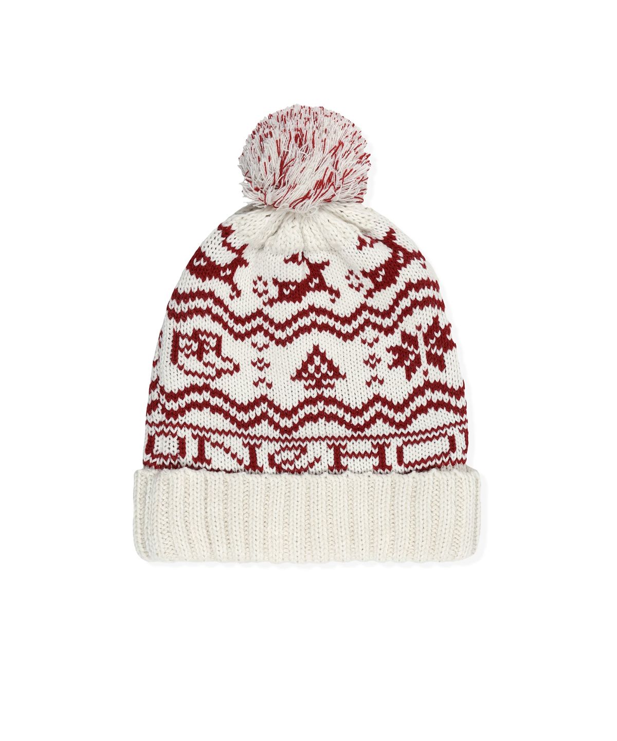 썬러브투어(SUNLOVETOUR) [HOME ALONe] Pom Beanie Ivory
