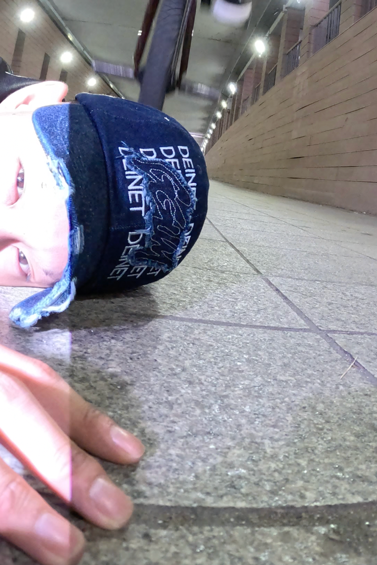 다이닛(DEINET) [GGUM X DEINET] BALLCAP IN BLUE
