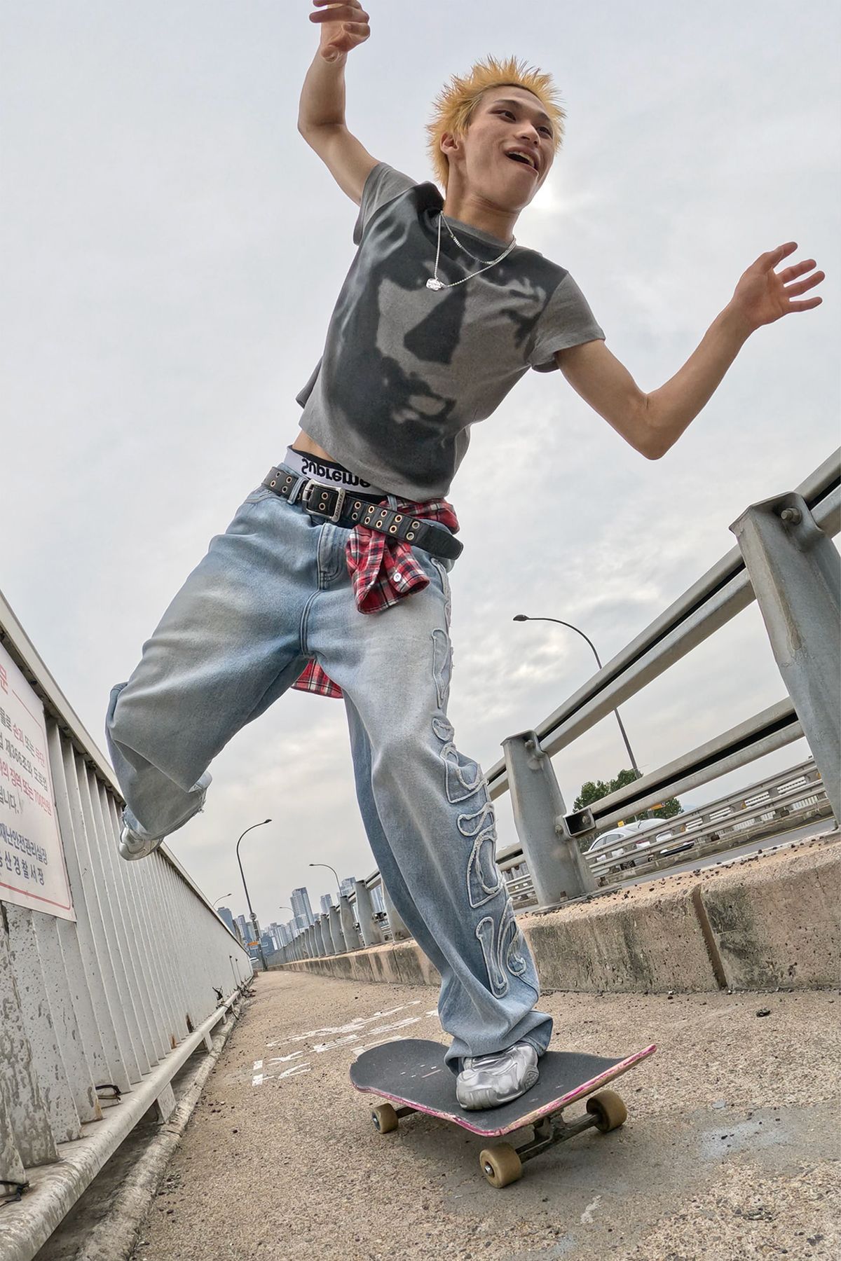 다이닛(DEINET) [GGUM X DEINET] DENIM PANTS IN BLUE - M