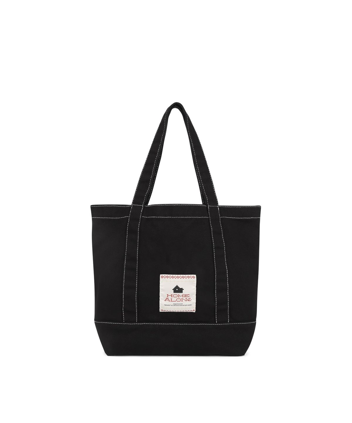 썬러브투어(SUNLOVETOUR) [HOME ALONe] Doodle Tote Black