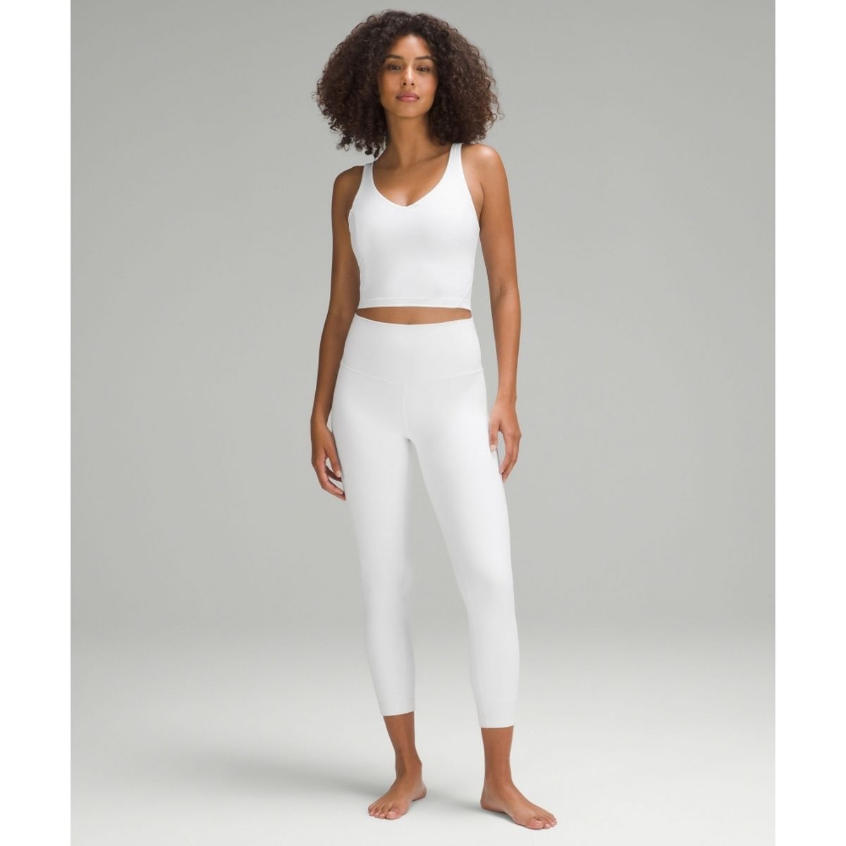 룰루레몬(LULULEMON) Align™ 탱크탑 *라이트 서포트, C D컵  WHT