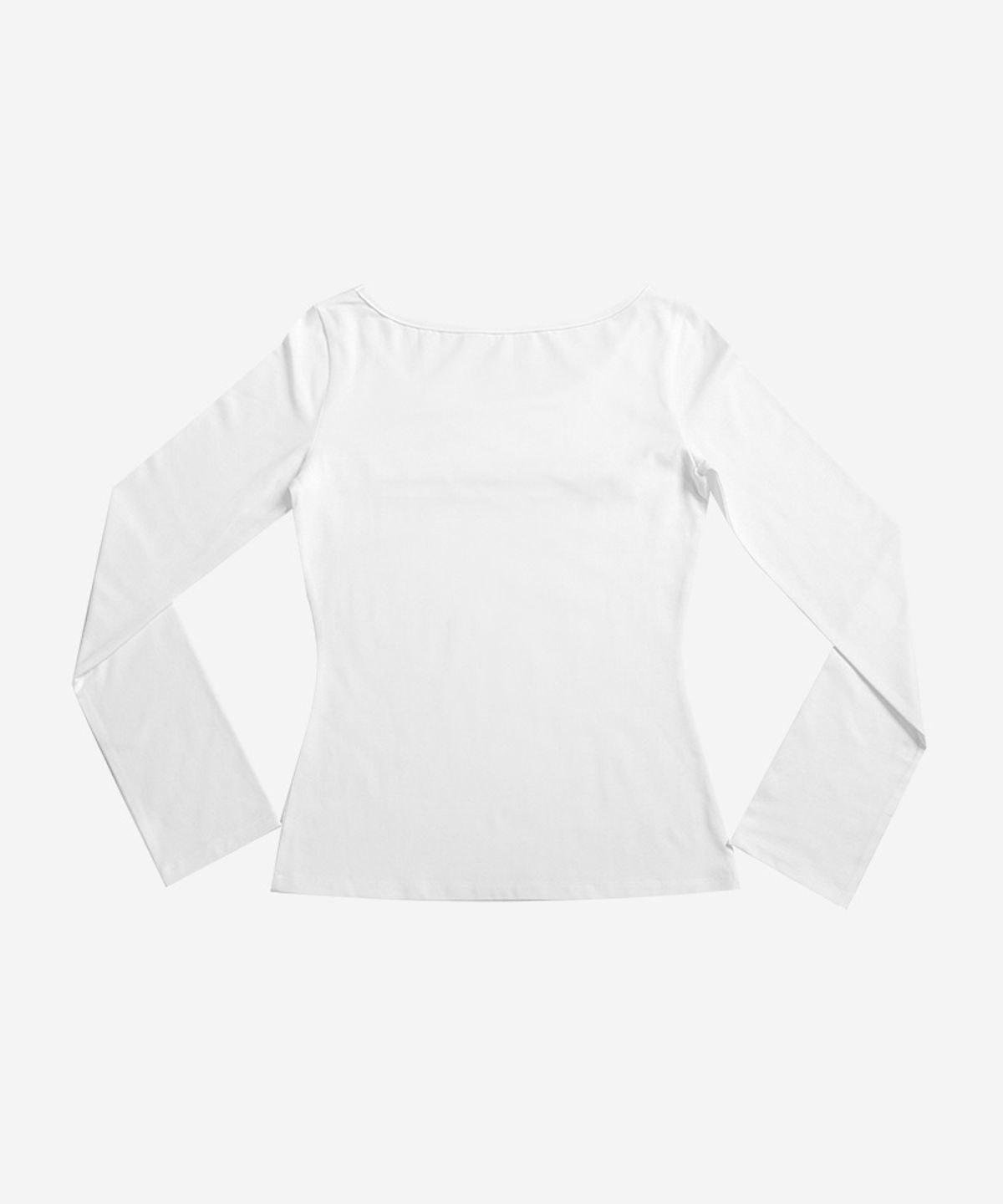 달링유어배드(DARLING, YOU'RE BAD) UNZIPPED LOGO T-SHIRT (Cursive ver.) #WHITE