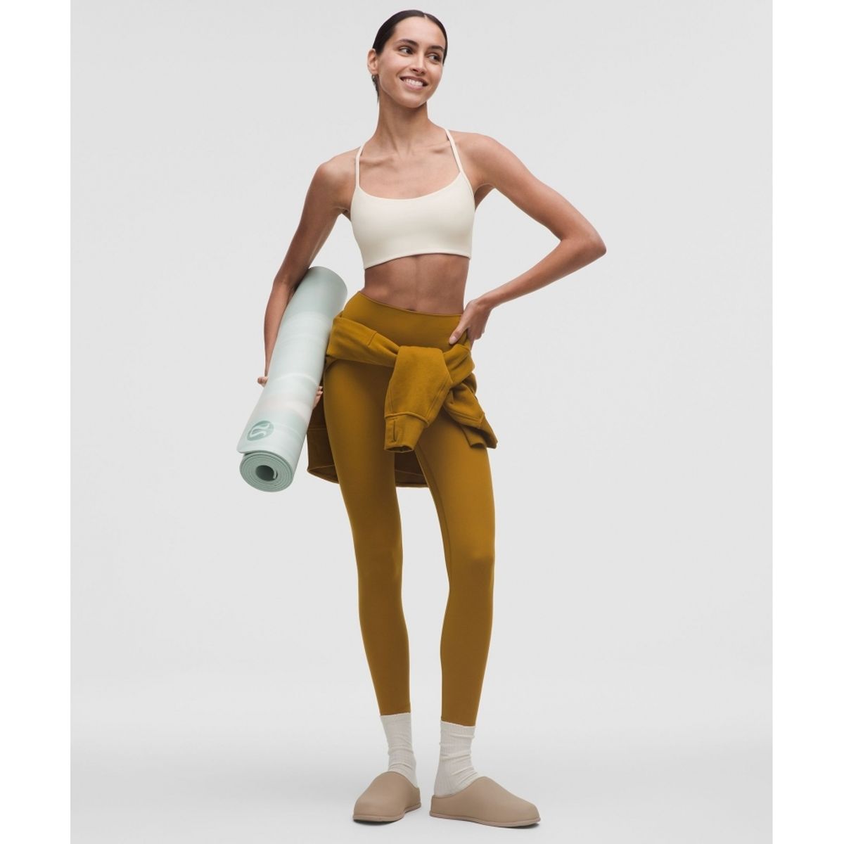 룰루레몬(LULULEMON) 플로우 Y 브라 라이트 서포트, A B컵 *에볼브  LTIV