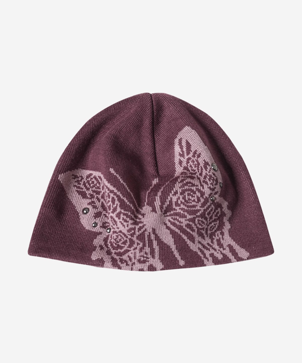 달링유어배드(DARLING, YOU'RE BAD) ROSE BUTTERFLY BEANIE #MAUVE