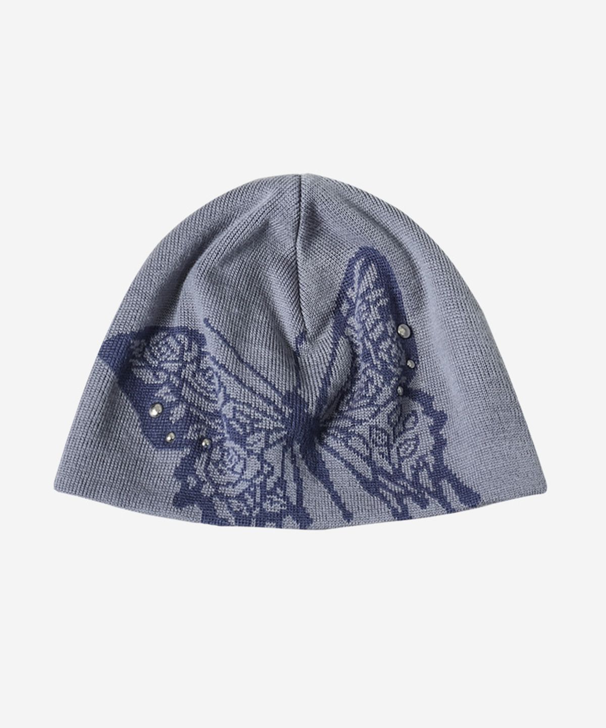 달링유어배드(DARLING, YOU'RE BAD) ROSE BUTTERFLY BEANIE #SKYBLUE