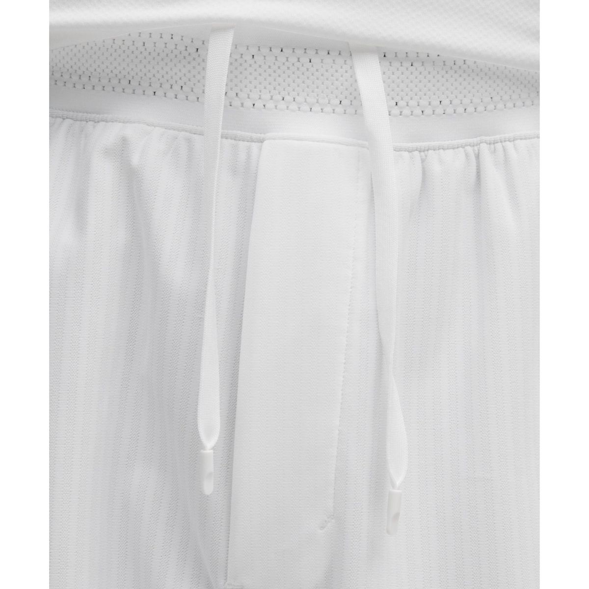 룰루레몬(LULULEMON) 스트라이프 메쉬 테니스 쇼츠 7inch  WHT