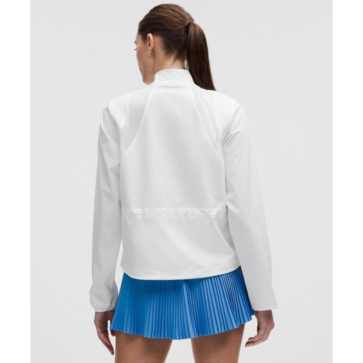 룰루레몬(LULULEMON) 메쉬 벤틸레이티드 테니스 재킷  WHT