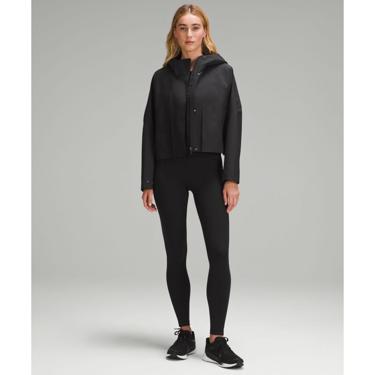 룰루레몬(LULULEMON) 레인 체이서 재킷  BLK