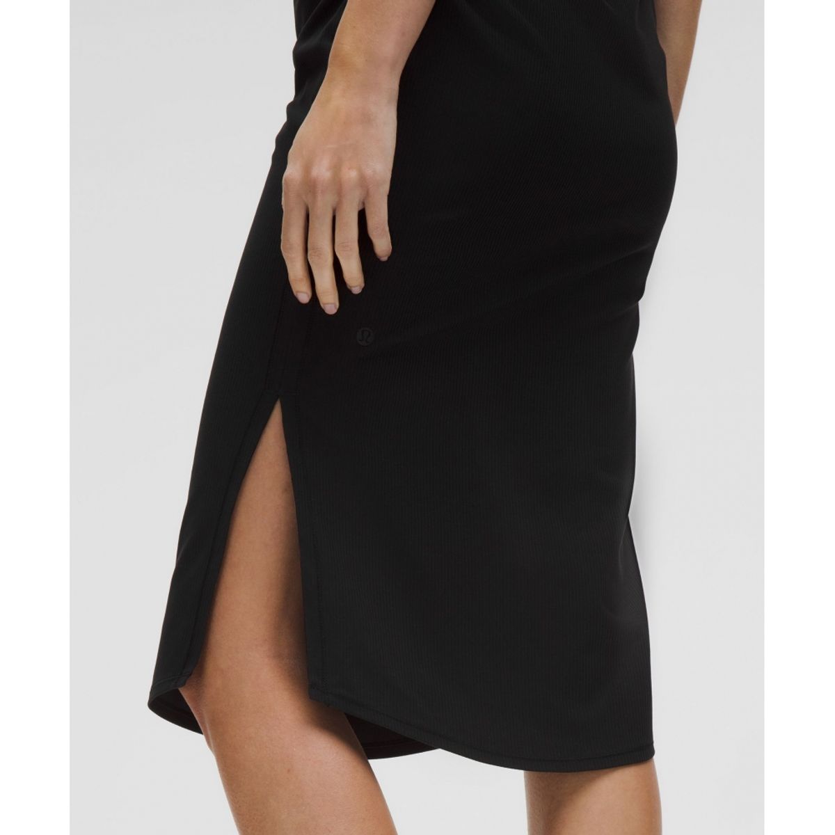 룰루레몬(LULULEMON) 셔드 Nulu 스퀘어넥 드레스  BLK