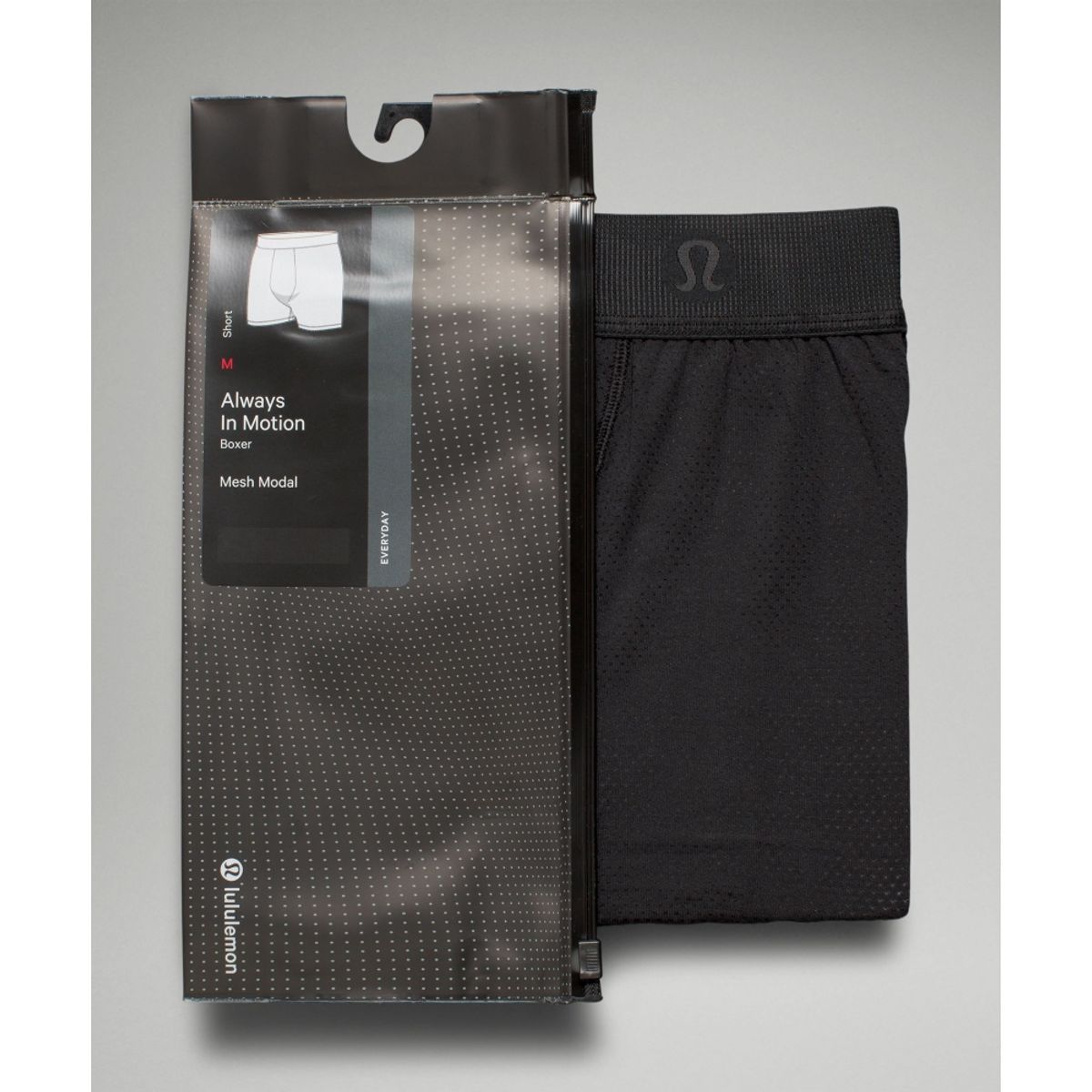룰루레몬(LULULEMON) 올웨이즈 인 모션 메쉬 박서 5inch  BLK