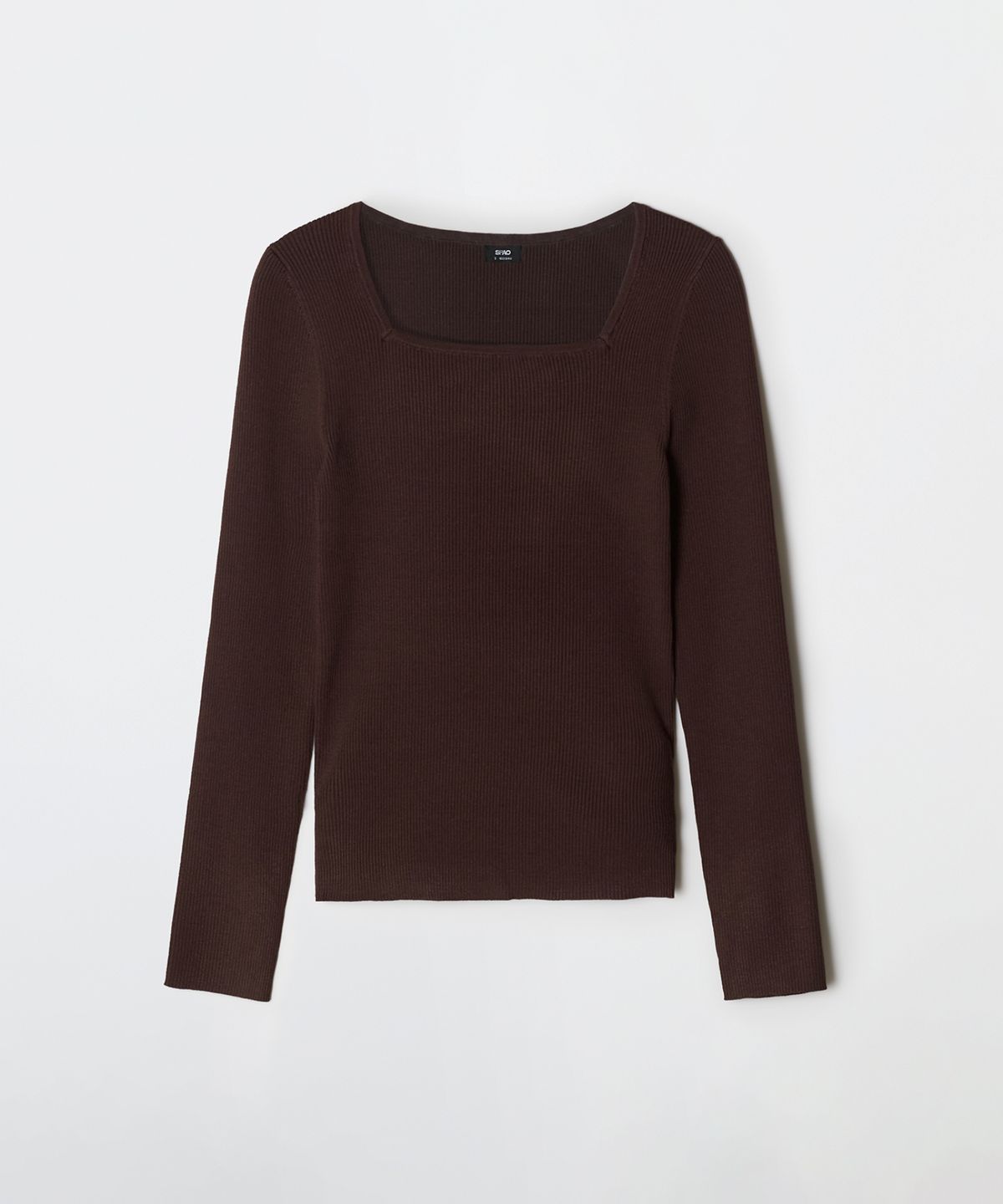 스파오(SPAO) [소프트얀] 스퀘어넥 니트_SPKWG23W03