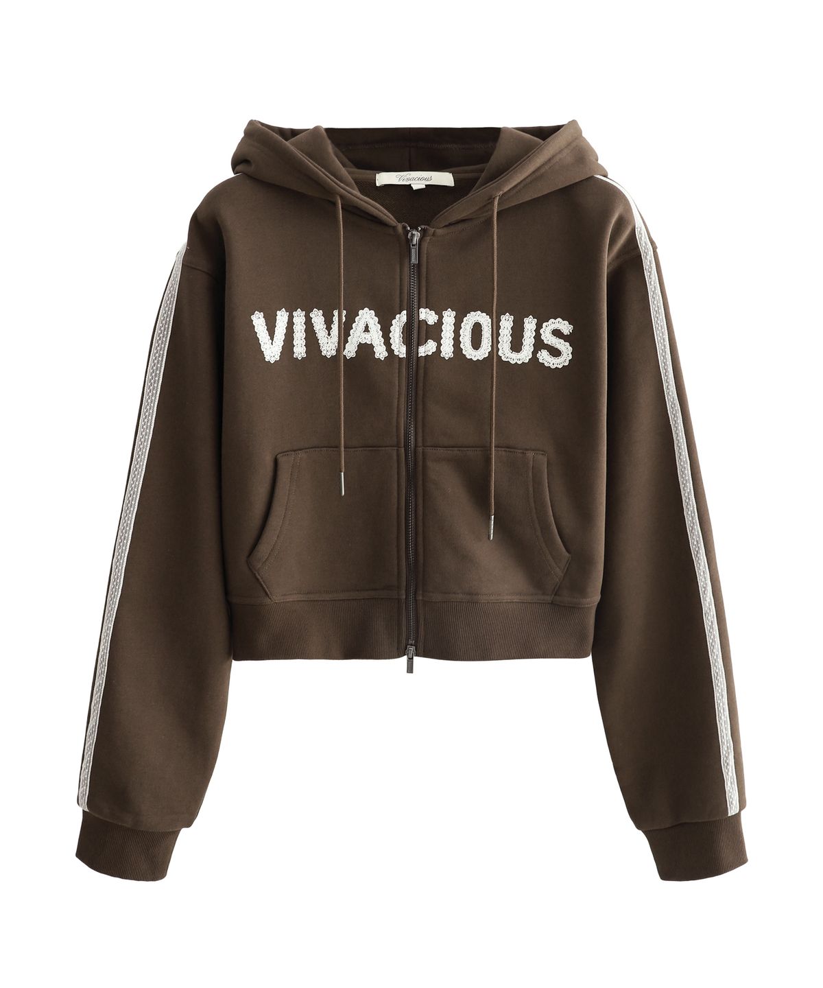 비바셔스(VIVACIOUS) [SET] Halo Hoody Zip-up&Romance Track Pants_4Colors
