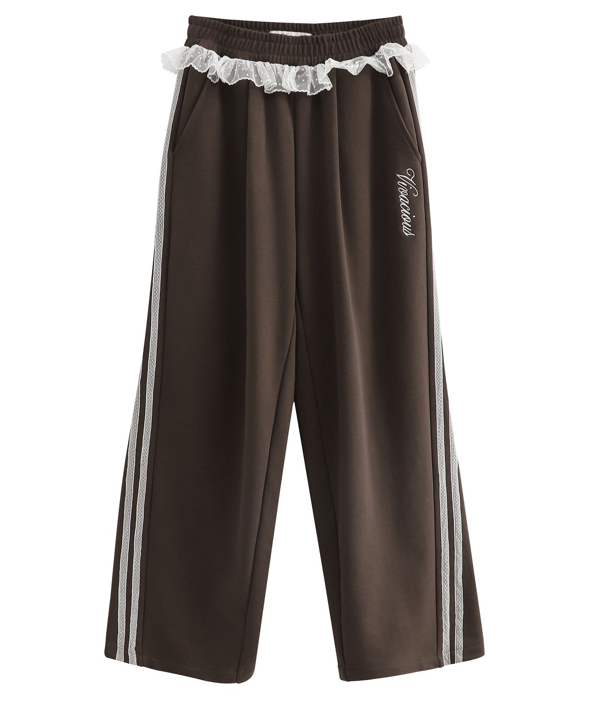 비바셔스(VIVACIOUS) [SET] Halo Hoody Zip-up&Romance Track Pants_4Colors