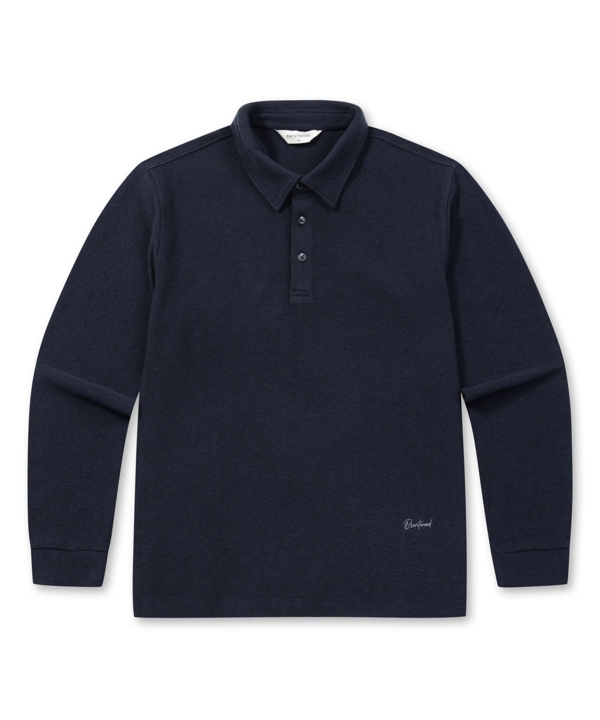 브렌우드(BRENTWOOD) 기모 솔리드 폴로넥 티셔츠 BRTAW25411NYX