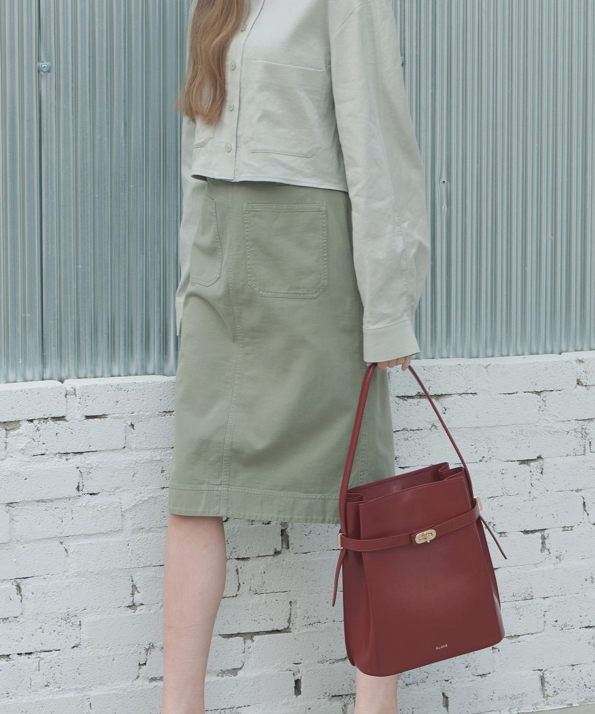끌라베(CLAVE) 루시아 와인 토트백 (LUCIA Wine Tote Bag)