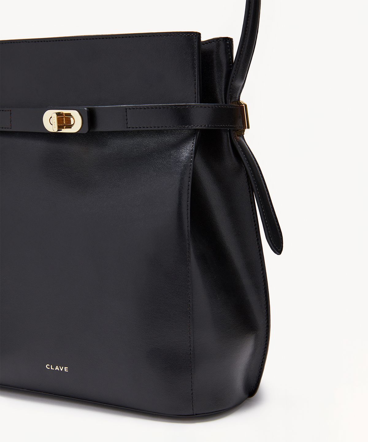 끌라베(CLAVE) 루시아 블랙 토트백 (LUCIA Black Tote Bag)