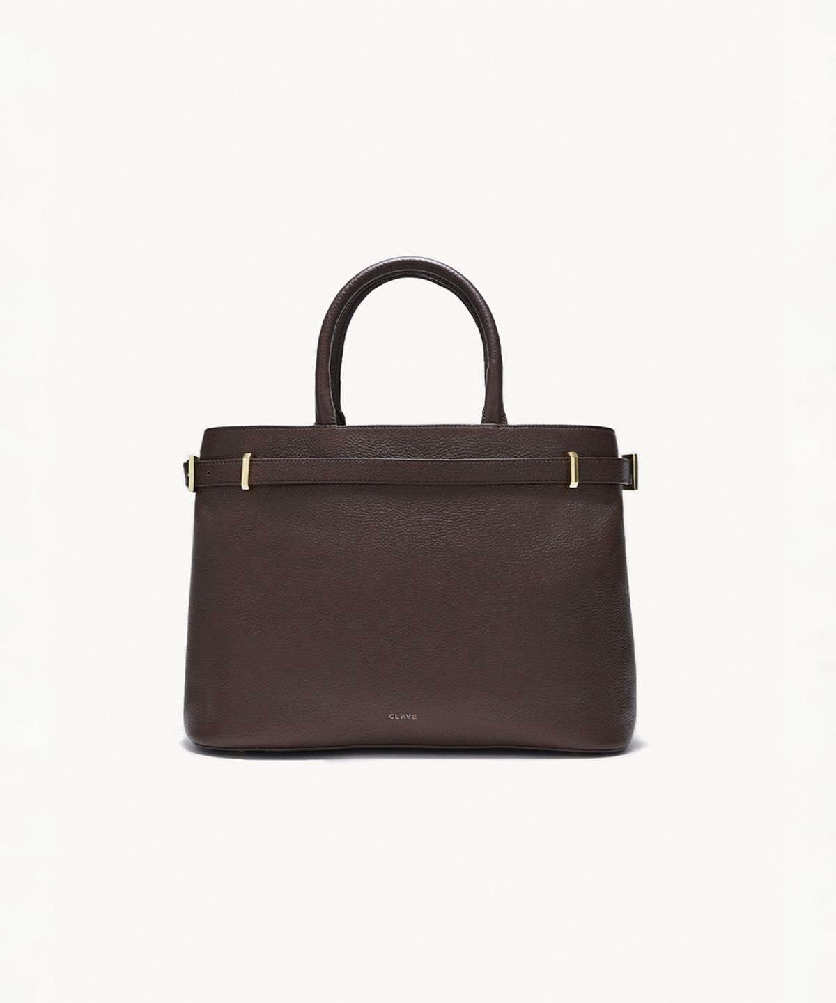끌라베(CLAVE) 올리비아 브라운 토트백 (OLIVIA Brown Tote Bag)