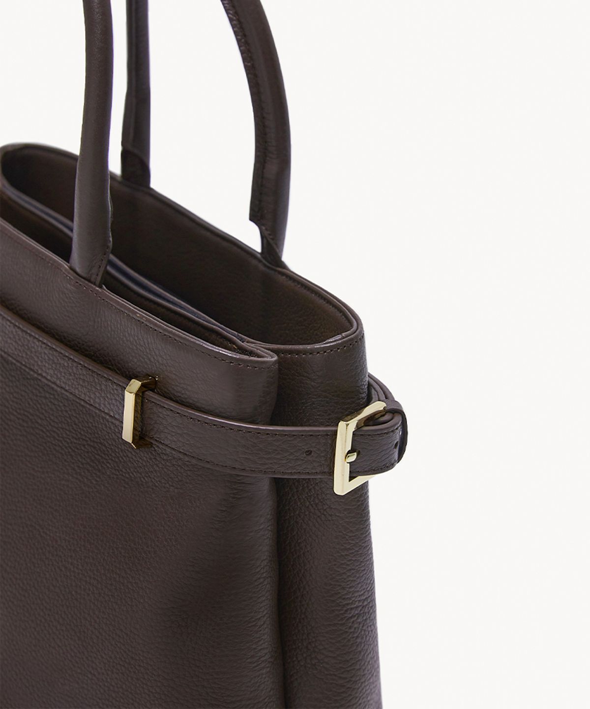 끌라베(CLAVE) 올리비아 브라운 토트백 (OLIVIA Brown Tote Bag)