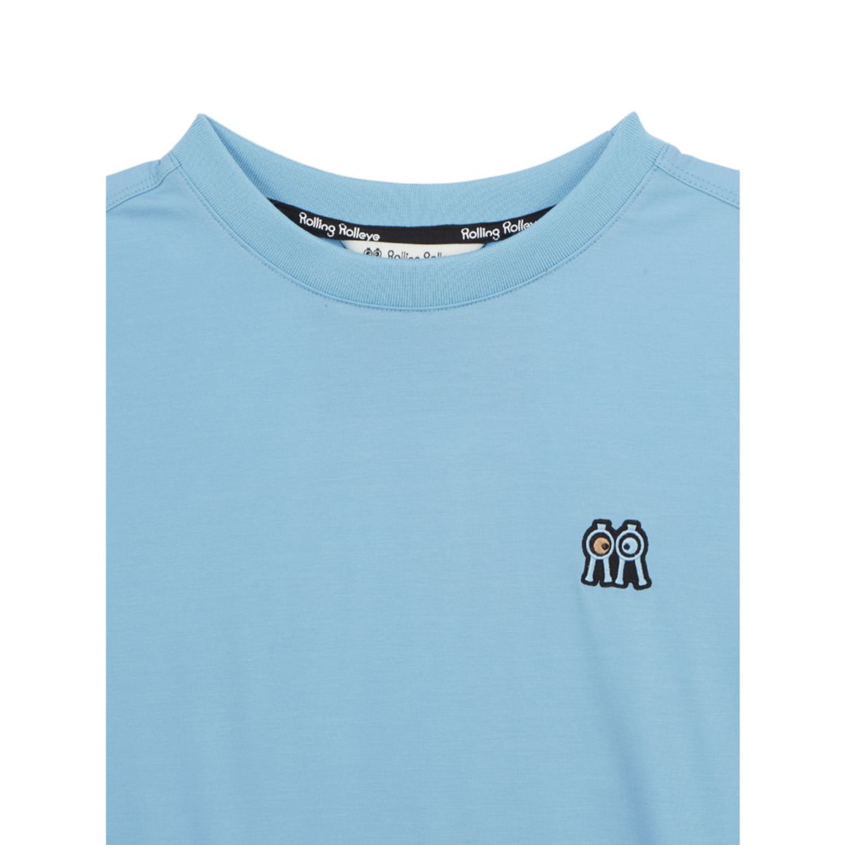 롤링롤라이(ROLLINGROLLEYE) 롤롤 럭키원 티셔츠 스카이 Roll Roll Lucky One T-Shirt Sky