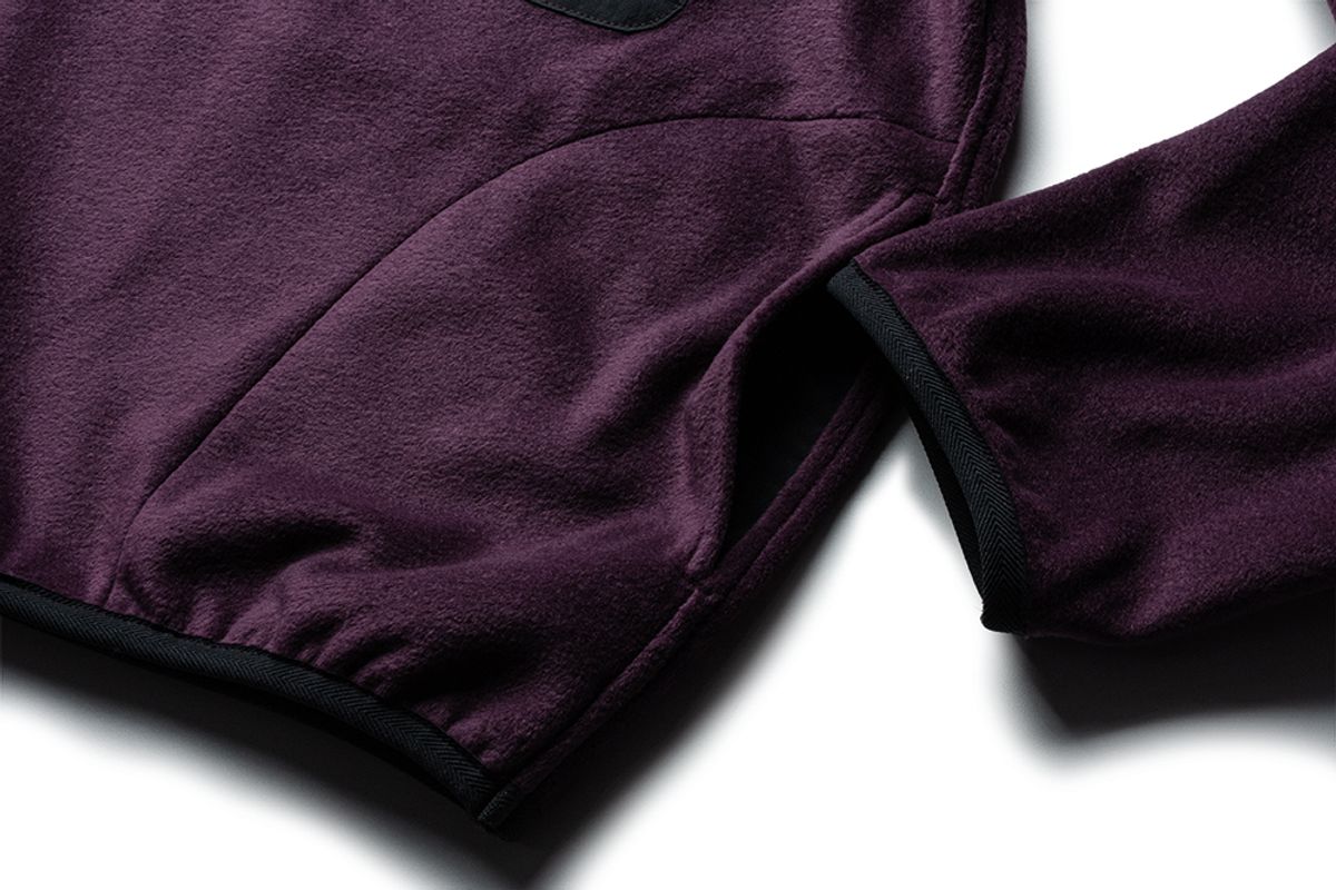 더 레스큐(THE RESQ) YOSEMITE FLEECE PULLOVER [PURPLE SHADE]