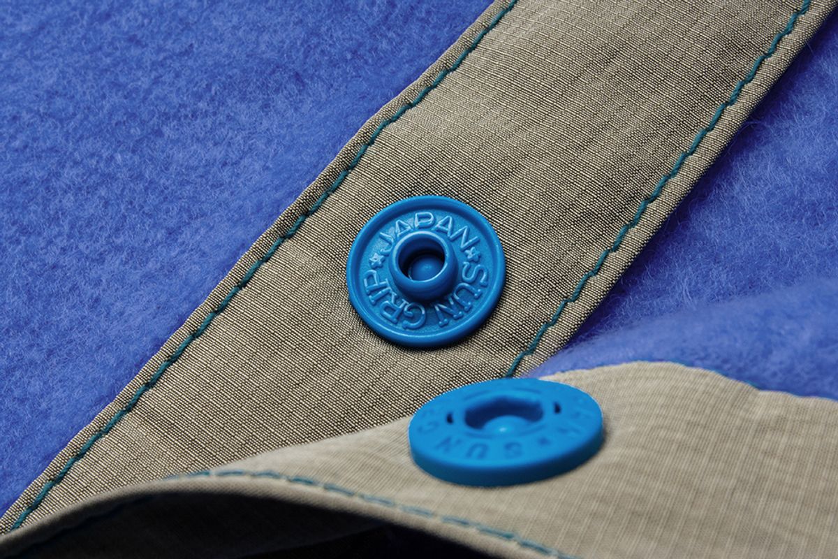 더 레스큐(THE RESQ) 2-BLOCKED YOSEMITE FLEECE PULLOVER [SKY TURQUOISE]