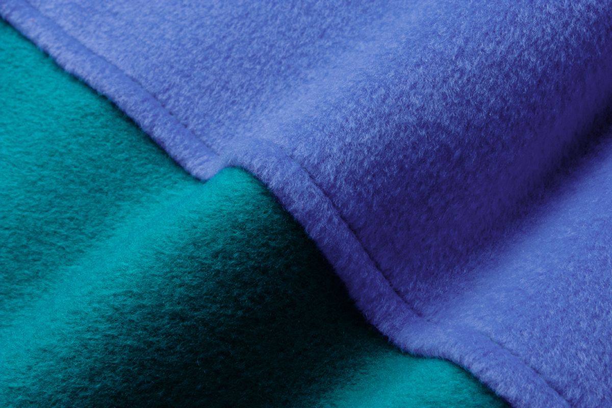 더 레스큐(THE RESQ) 2-BLOCKED YOSEMITE FLEECE PULLOVER [SKY TURQUOISE]
