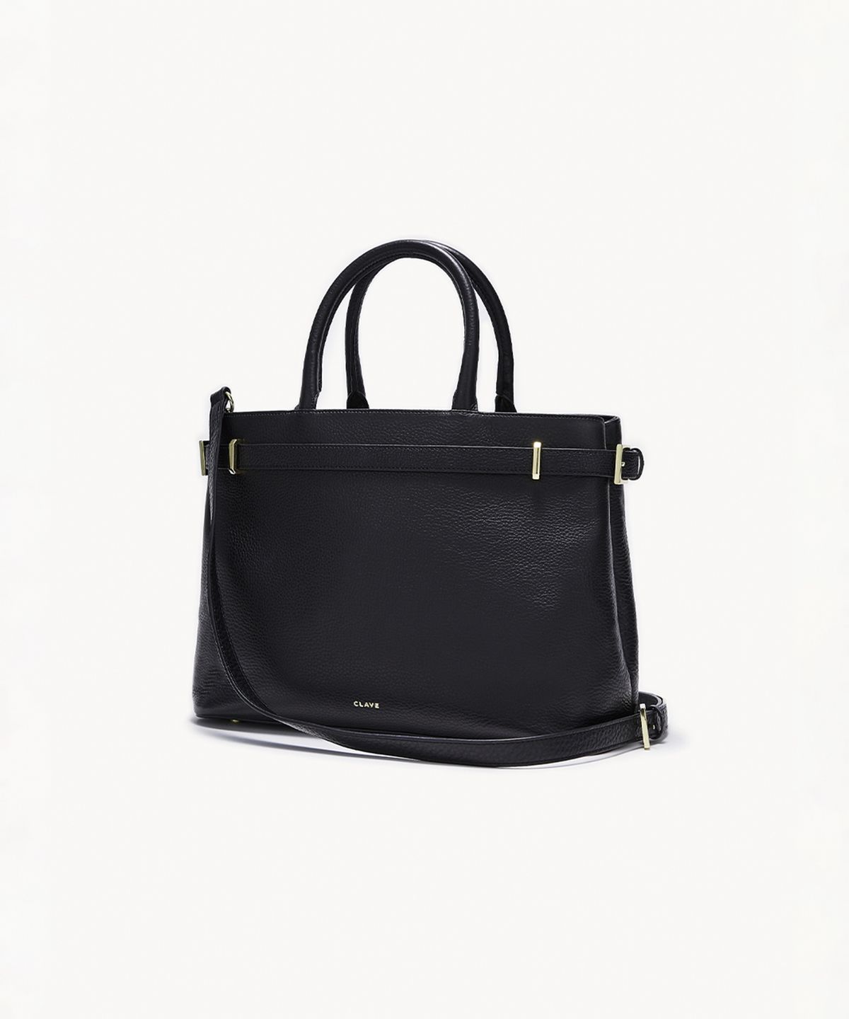 끌라베(CLAVE) 올리비아 블랙 토트백 (OLIVIA Black Tote Bag)