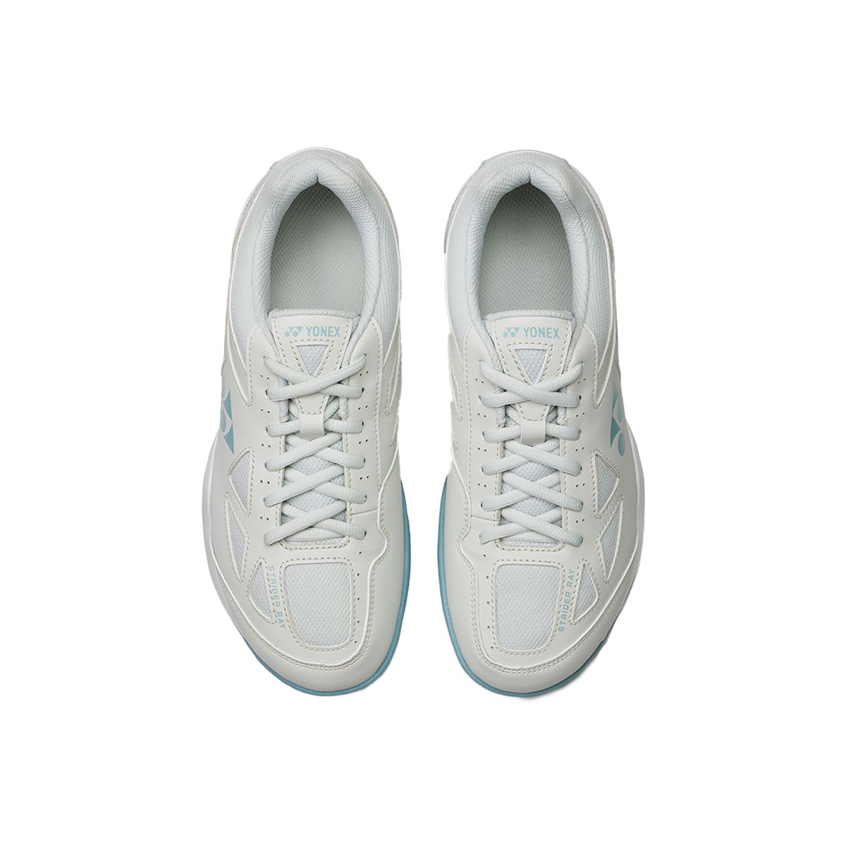 요넥스(YONEX) SHB-SR1WEX (스트라이더 레이 와이드) (2025) 남녀공용 배드민턴화 그레이/카키