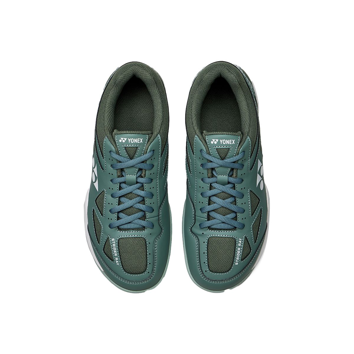 요넥스(YONEX) SHB-SR1WEX (스트라이더 레이 와이드) (2025) 남녀공용 배드민턴화 그레이/카키