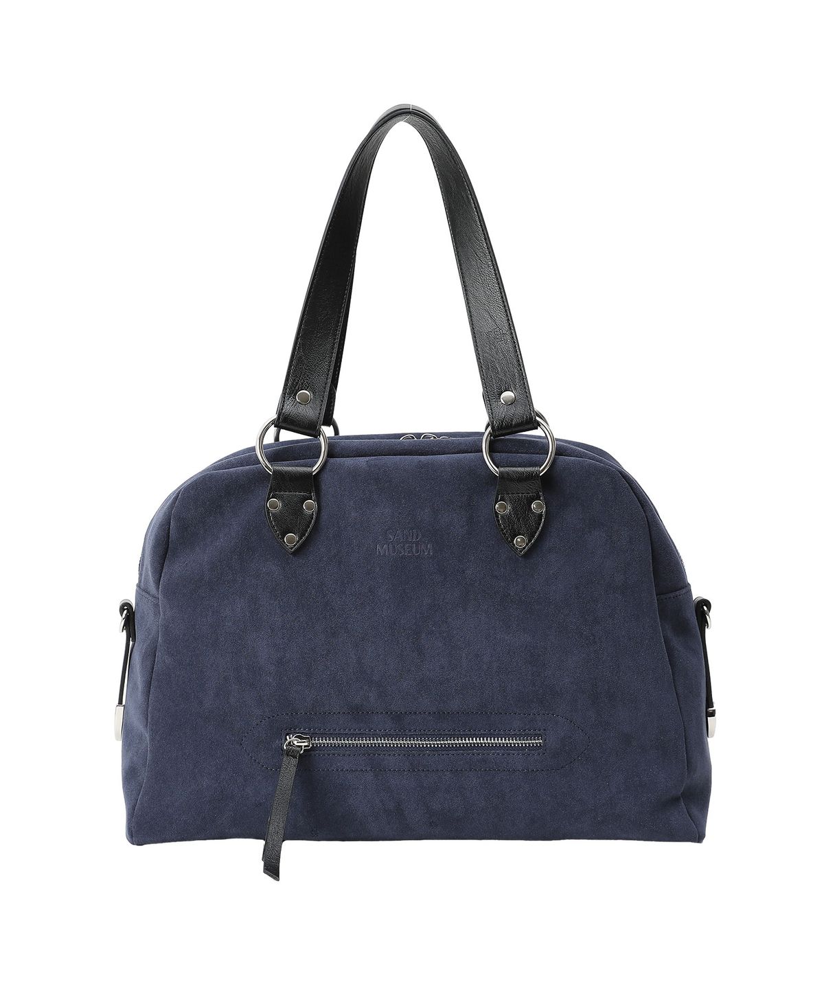 샌드뮤지엄(SAND MUSEUM) MAGAZINE BAG [Suede Navy]
