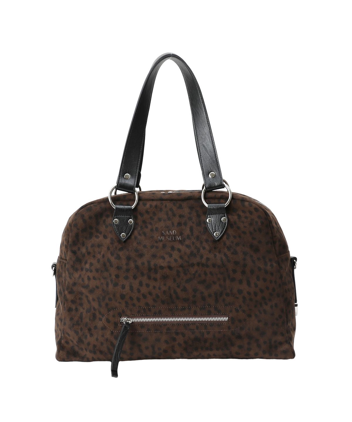 샌드뮤지엄(SAND MUSEUM) MAGAZINE BAG [Leopard Brown]