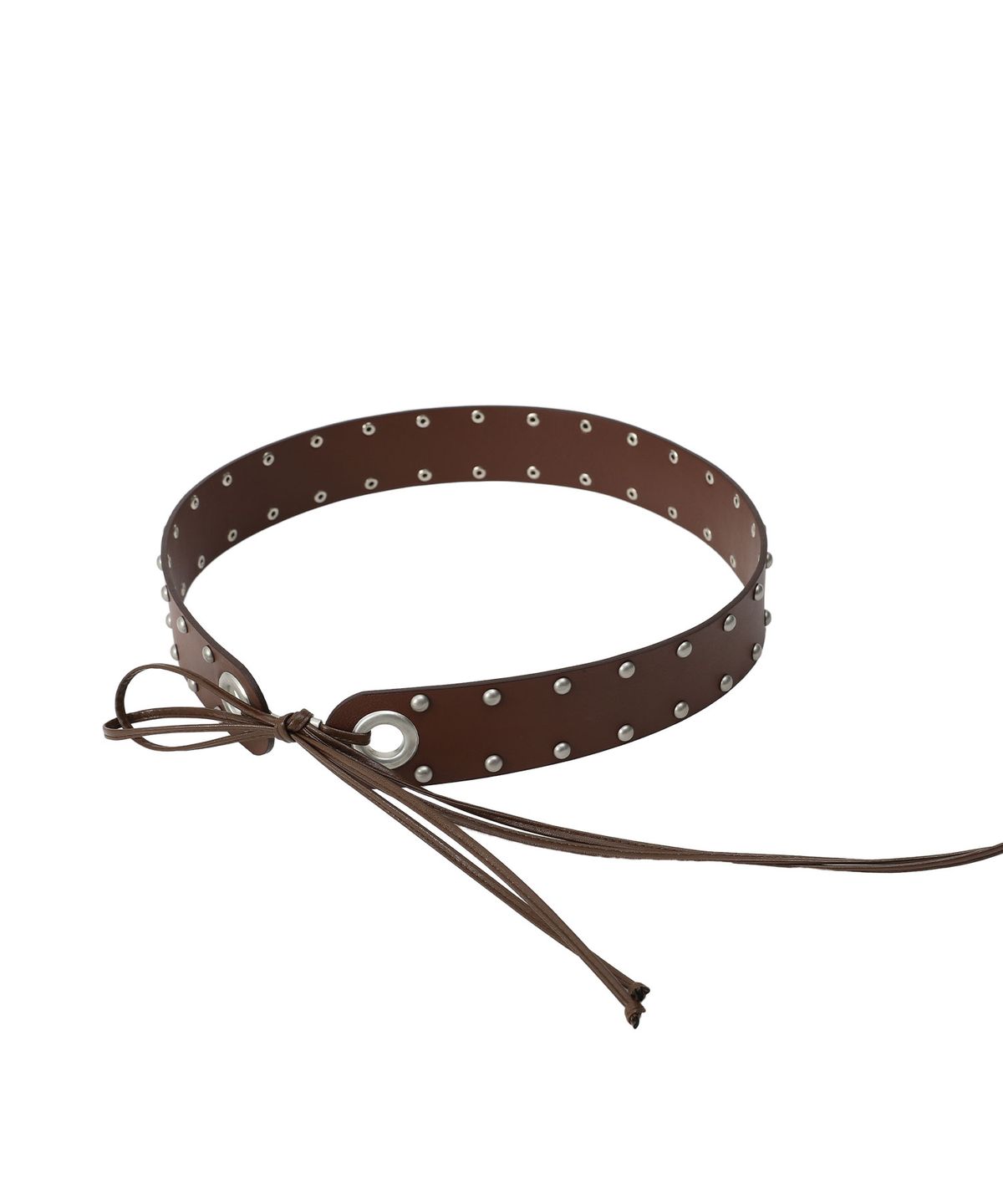 샌드뮤지엄(SAND MUSEUM) 2WAY FUR BELT [Brown]